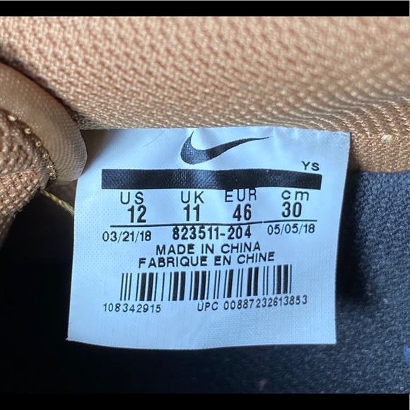 Nike AF1 Low 3D Chenille Swoosh Muted Bronze - Picture 8 of 8